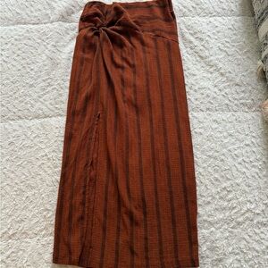 H&M Midi Skirt with Slit